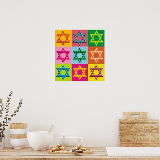 David Star Poster (Küche)