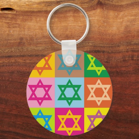 David Star Schlüsselanhänger (Vorderseite)