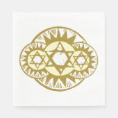 David-Star Serviette (Vorderseite)