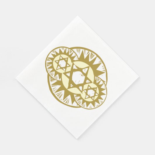 David-Star Serviette (Ecke)