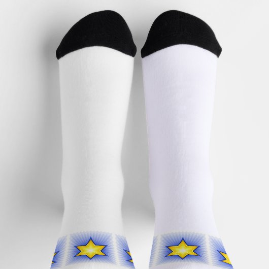 David Star Socken (Oben)