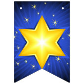 David Star Wimpelkette (Zweite Fahne)