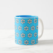 David Star Zweifarbige Tasse (VorderseiteRechts)
