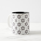 David Star Zweifarbige Tasse (Vorderseite Links)