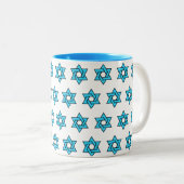 David Star Zweifarbige Tasse (VorderseiteRechts)