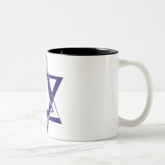 David Star Zweifarbige Tasse (Rechts)