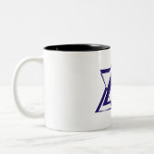David Star Zweifarbige Tasse (Links)