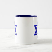 David Star Zweifarbige Tasse (Mittel)