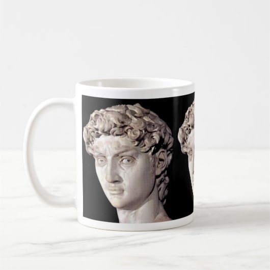 David-Statue Kaffeetasse (Links)