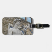 David Statue Michelangelo in Italien Gepäckanhänger (Vorderseite horizontal)