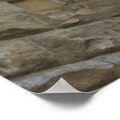 David Statue Michelangelo in Italien Poster (Ecke)