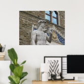 David Statue Michelangelo in Italien Poster (Heimbüro)