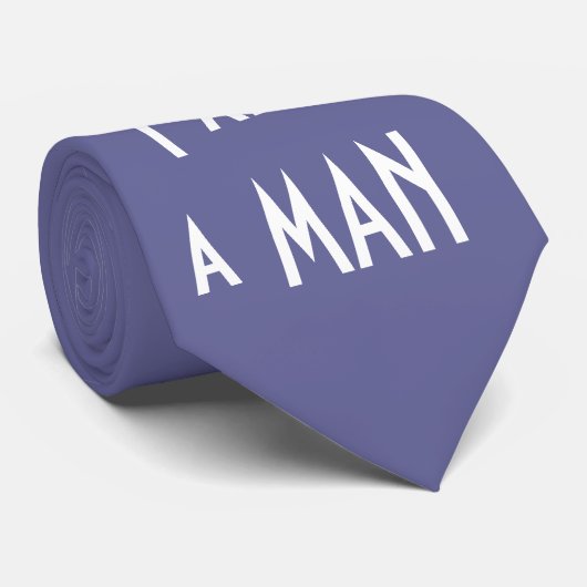 David Stern - Heute bin ich ein MANN Krawatte (Gerollt)