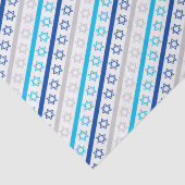 David-Sterne für Hanukkah Seidenpapier (Detail)