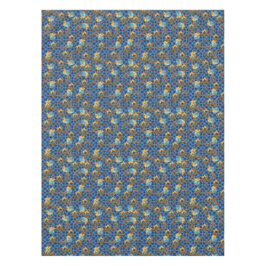 David-Sterne Tischdecke (Vorderseite)