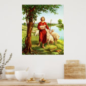 David The Shepherd Poster (Küche)
