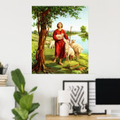 David The Shepherd Poster (Heimbüro)