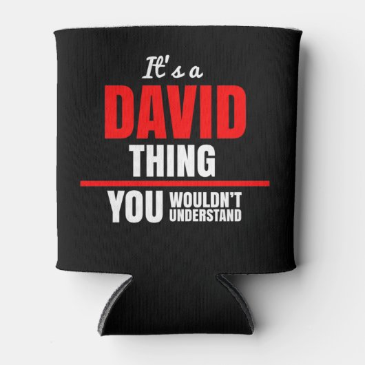 David Thing, was du nicht verstehen würdest Dosenkühler (Vorderseite)