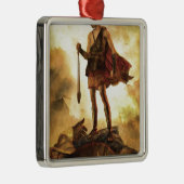 David tötet Goliath Ornament Aus Metall (Rechts)