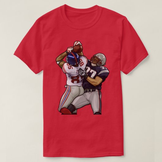 David Tyree Helmet Catch T-Shirt (Design vorne)