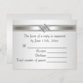 David UAWG RSVP Karte (Vorne/Hinten)