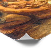 David und Abigail - Sir Peter Paul Rubens Fine Art Poster (Ecke)