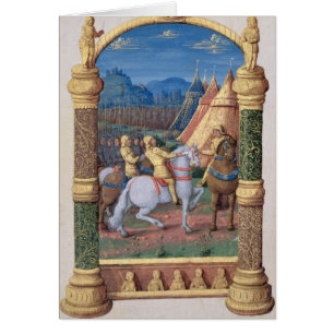 David und Absalom am Krieg für die Krone