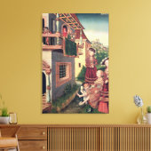 David und Bathsheba, 1528 Leinwanddruck (Insitu (Wohnzimmer))