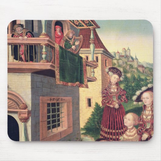 David und Bathsheba, 1528 Mousepad (Vorne)