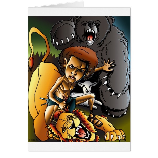 David und der Löwe (Vorne)