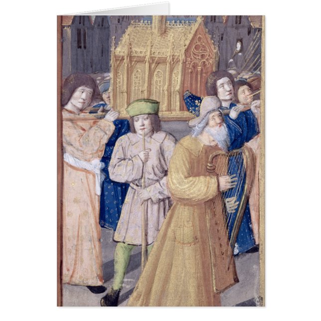 David und die Arche des Vertrages (Vorne)