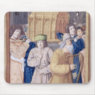 David und die Arche des Vertrages Mousepad