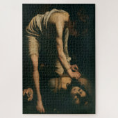 David und Goliath (1600) von Caravaggio Puzzle (Vertikal)