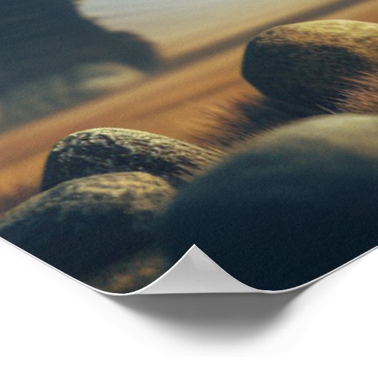 David und Goliath Bible Story Christlich Art Poster (Ecke)