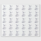 David und Goliath Geschenkpapier (Flach)