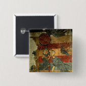 David und Goliath, katalanische Schule Button (Vorne & Hinten)