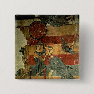 David und Goliath, katalanische Schule Button