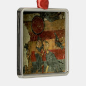 David und Goliath, katalanische Schule Ornament Aus Metall (Rechts)