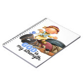 David- und Goliath-Kinderbibel-Versnotizbuch Notizblock (Linke Seite)