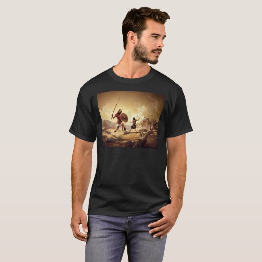 David und Goliath T-Shirt (Vorne ganz)