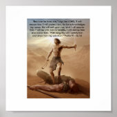 David und Goliath von: David Gudishvili Poster (Vorne)