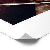 David und Goliath von Michelangelo Da Caravaggio Poster (Ecke)