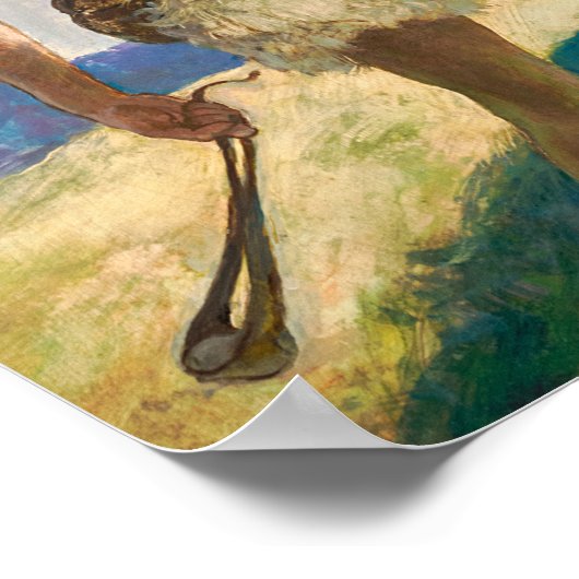 David und Goliath von Newell Convers Wyeth Poster (Ecke)