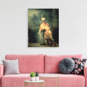 David und Jonathan, 1642 Leinwanddruck (Insitu (Wohnzimmer))