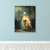 David und Jonathan, 1642 Leinwanddruck (Insitu (Holzboden))