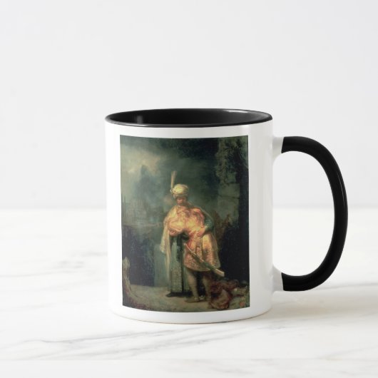David und Jonathan, 1642 Tasse (Rechts)