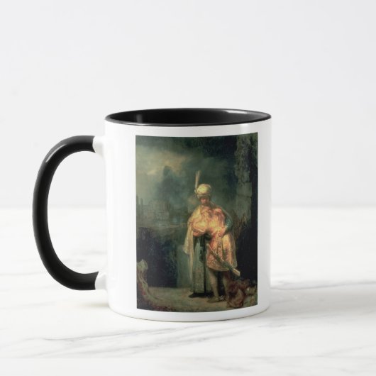 David und Jonathan, 1642 Tasse (Links)