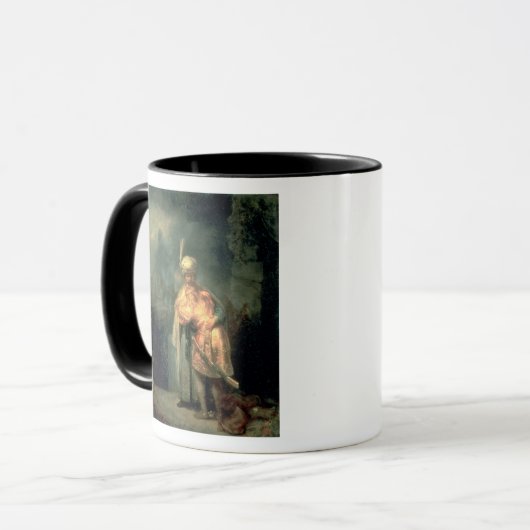 David und Jonathan, 1642 Tasse (Vorderseite Links)