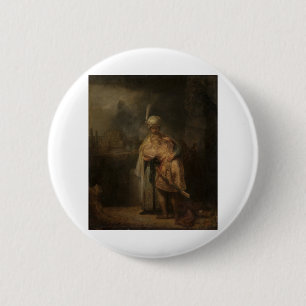 David und Jonathan - Rembrandt - c1642 Button