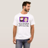 David und Michelle Wedding T - Shirt (Vorne ganz)